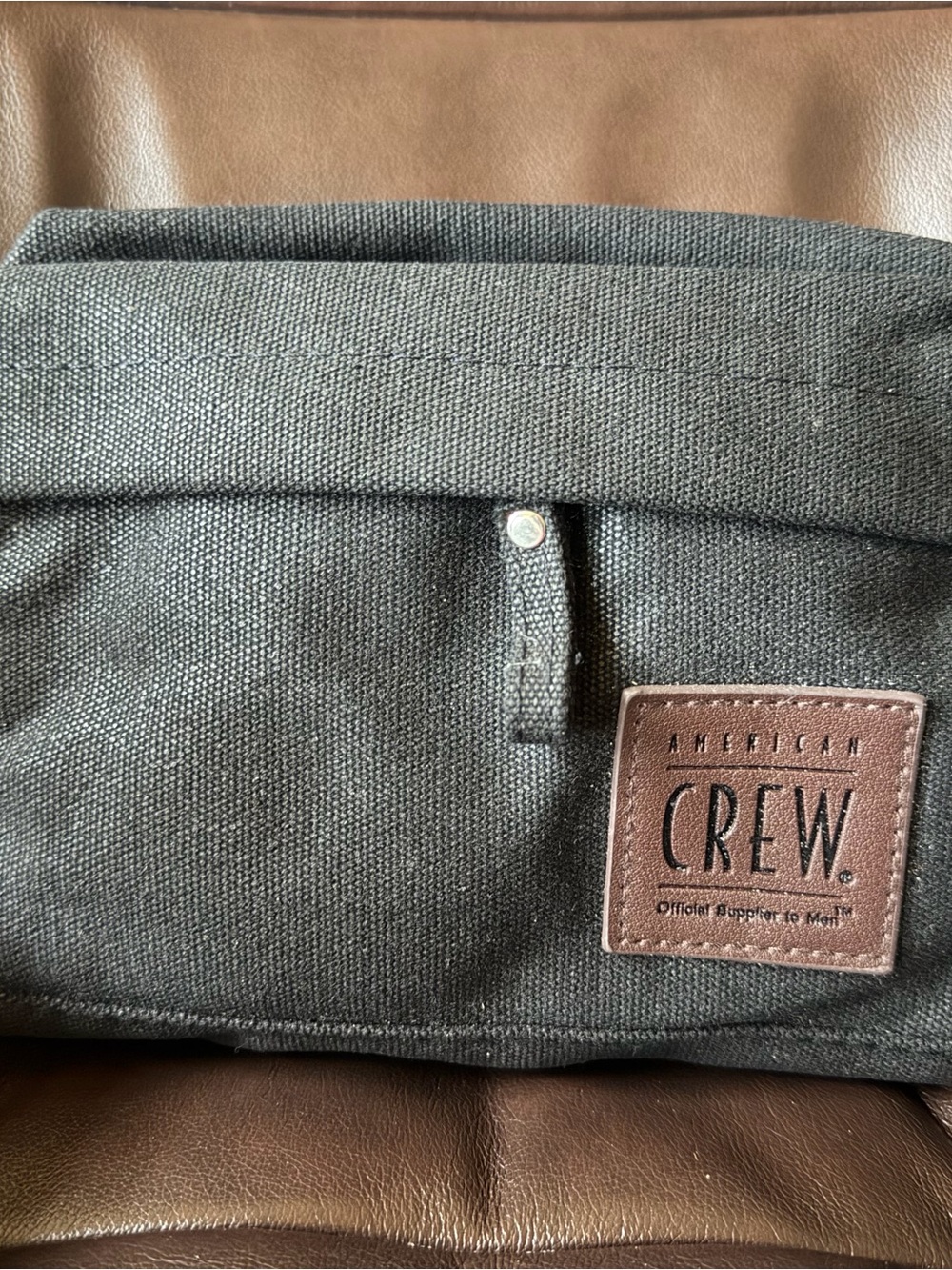 Men's Black Canvas Toiletry Bag - NWOT
